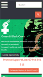 Mobile Screenshot of greenandblackcross.org